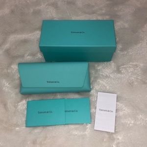 Tiffany & Co sunglass case and box